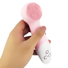 Зарядное устройство USB щетка для мытья лица стиральная машина для женщин Очищение лица Вибрационный массажер мыть поры очиститель прибор для ухода за кожей