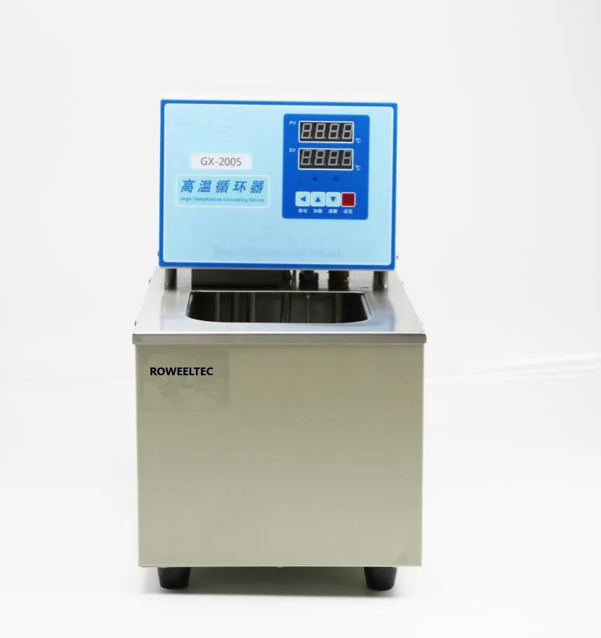 High Temperature Circulator Oil Bath 5L Room Temp~300 Temperature  Ping H# high quality control temp laboratory equipment heating magnetic stirrer