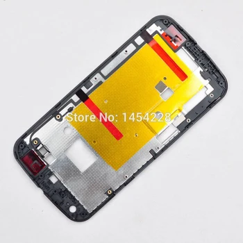 

BINYEAE New Faceplate For Motorola Moto G2 XT1063 1064 1068 1069 1072 1078 Front Bezel Frame Housing Repair Replacements