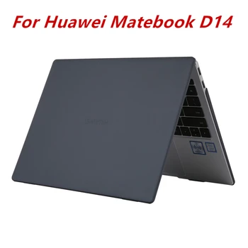 

2020 Clear Case for Huawei Matebook D 14 Transparent Hard Laptop Shell Cover for Matebook D14 2020 Cases Accessories Funda Coque