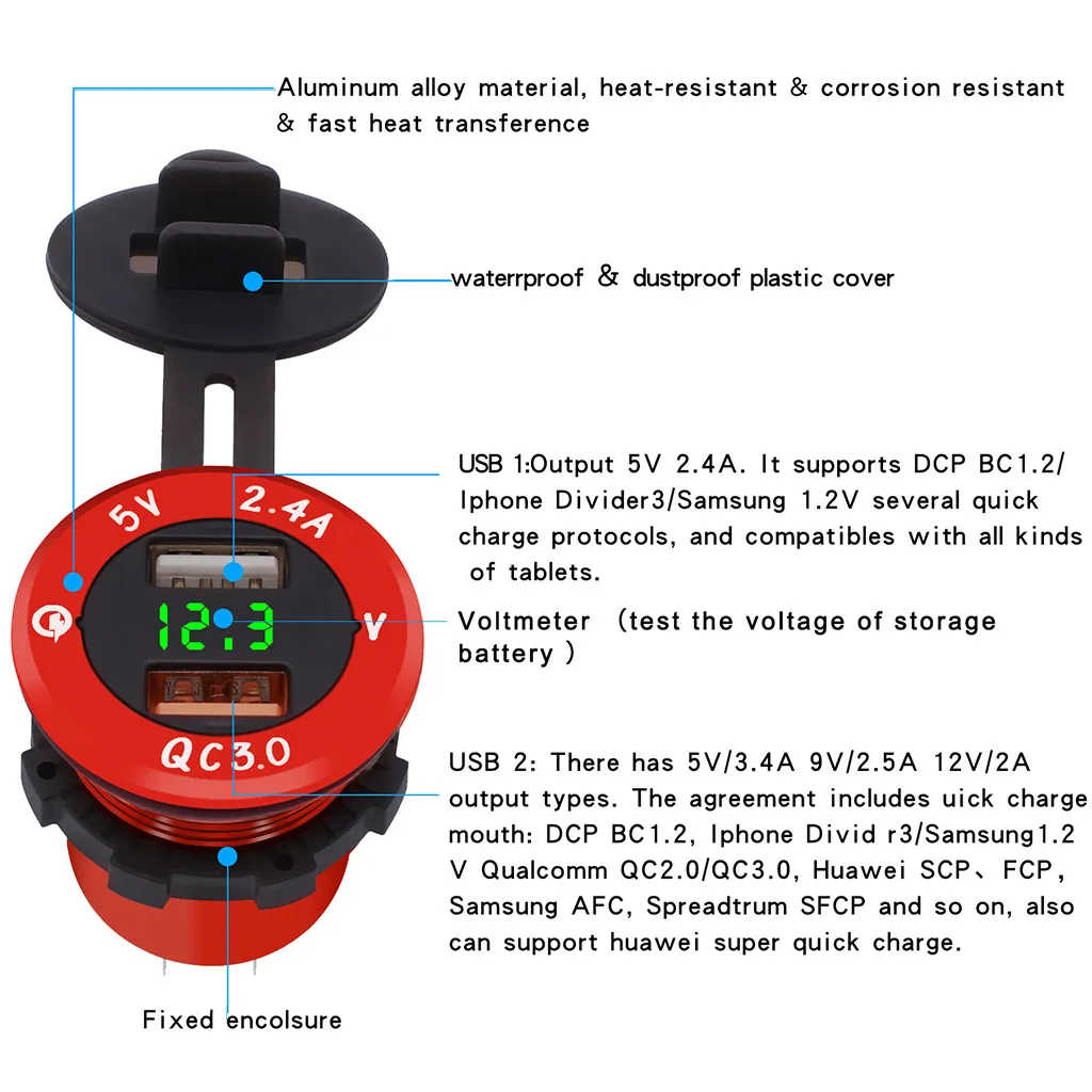 MOSUNX Быстрая зарядка 3,0 Автомобильное зарядное устройство 5 В 3.5A QC3.0 быстрая зарядка автомобильное зарядное устройство двойное автомобильное usb-устройство для зарядки телефона для samsung XIAOMI