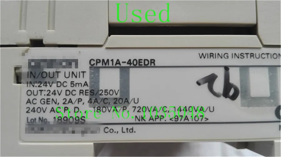 

1PC CPM1A-40EDR Used and Tseted Priority use of DHL delivery