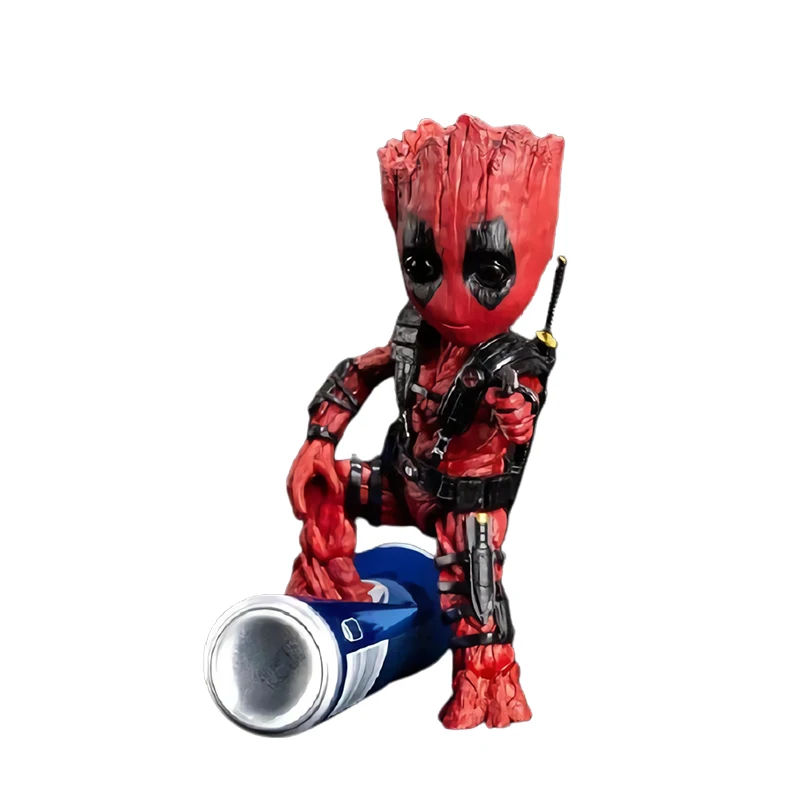 Marvel Guardians Of The Galaxy Groot Action Figure Simpatico Groot Cosplay Deadpool Modello Bambole Giocattolo Regalo Per Bambini Amico Con Scatola