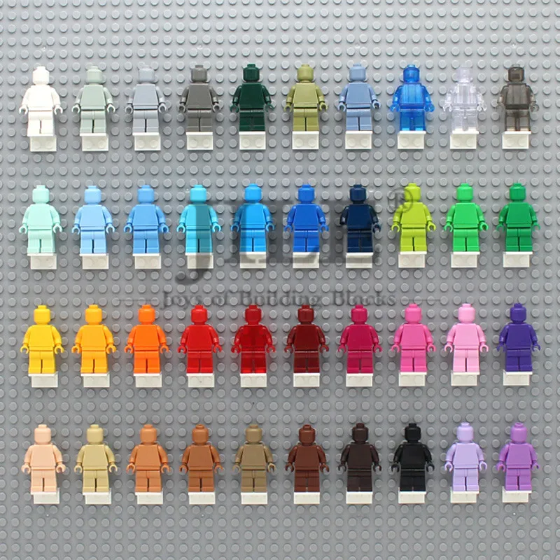 Moc Model Little Action Small Figures Doll DIY Enlighten Building Blocks Brick Bulk Compatible with City Street View Kids Toy