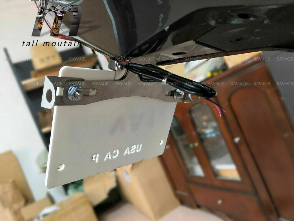 Держатель номерного знака для YAMAHA MT-07 FZ-07- 15 16 17 1819 20 MT07 FZ07 мотоцикл ХВОСТ Tidy Fender Eliminator MT FZ 07