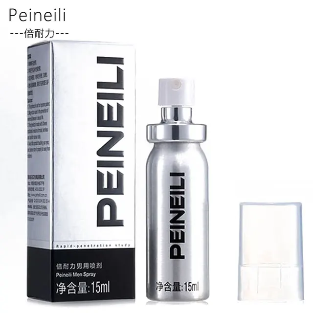 Peineili-Spray retardante sexual para hombres, píldoras para agrandar el pene, uso externo, antieyaculación prematuro, 60 minutos de duración, 5 uds. 5