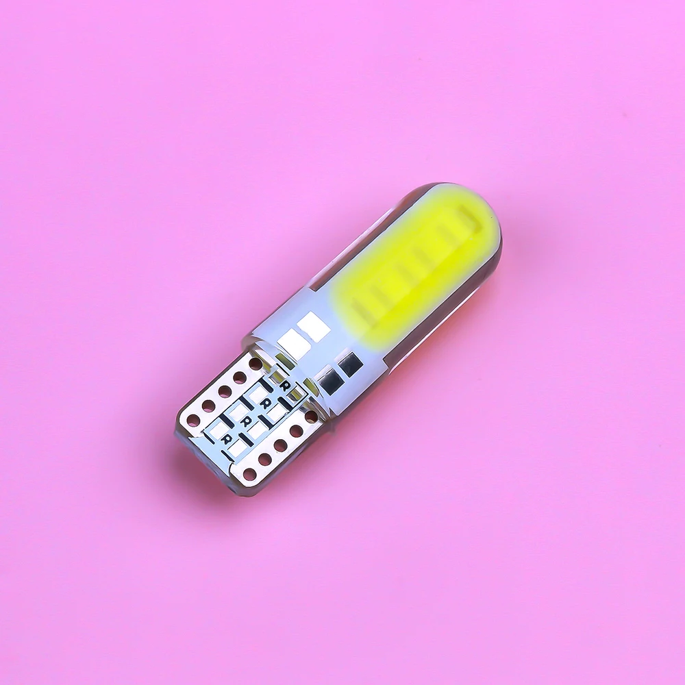 LED ڵ ׸ , COB Ŀ , T10, W5W, 12V 168 194, 501 ̵ ,  , ĵ, Lada ڵ Ÿϸ, 10 