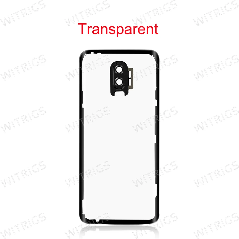 Witrigs для OnePlus 6 T крышка батареи задняя крышка Задняя Дверь Корпус чехол оболочка замена с клеем для One Plus 6 T