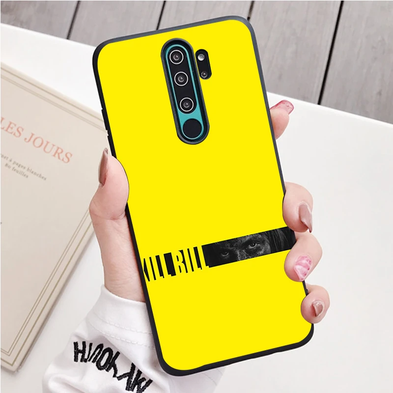 xiaomi leather case handle Kill Bill Silicone Ốp Lưng Điện Thoại Redmi Note 9 8 7 Pro S 8T 7A Bao xiaomi leather case color