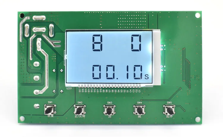 PWM регулятор двигателя пост. Тока интеллектуальный двойной контроллер режима синхронизации lcd цифровой позиционирования 10V-55