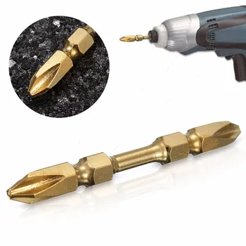 

Excellent Quality 65mm PH2 Anti Slip Electric Screwdriver Bit Magnetic chrome vanadium steel Double Head Screwdriver Bit