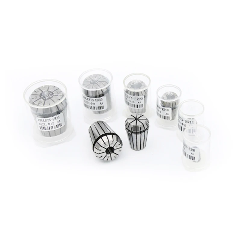 1PC ER11 Collet ER16 Spring Chuck ER20 ER25 ER32 0.005MM 0.008MM AA High Precision ER11 8MM CNC Lathe Tools Machine Spindle