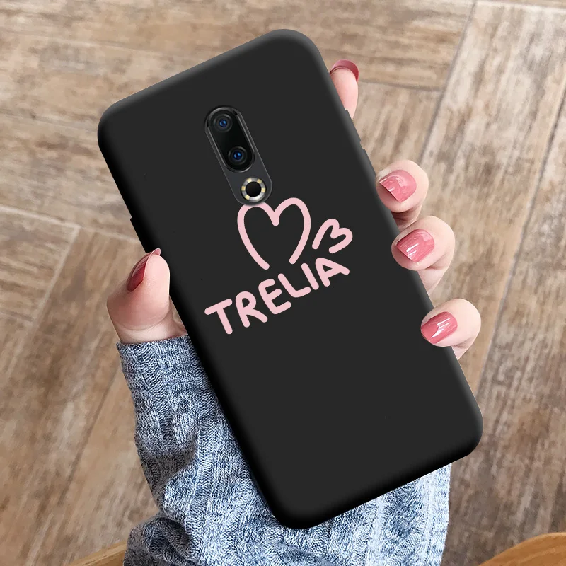 Love Shape TPU Soft Shell For Meizu 16 Case Personality Tide Shell For Meizu 16 Plus Case Cartoon Cute Trend Shell For Meizu 16 best meizu phone case Cases For Meizu