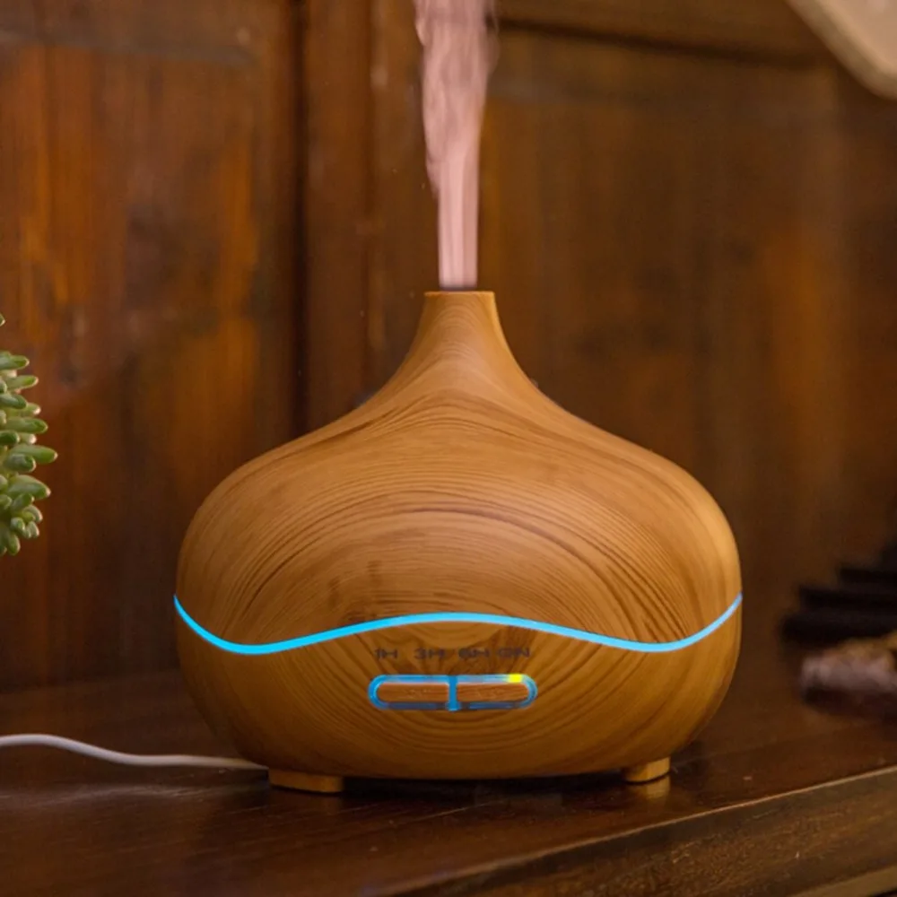 

Compact Size Essential 300ML Oil Diffuser Air Humidifier Aroma Lamp Aromatherapy Electric Mist Maker for Home Office