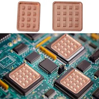 

5PCS Copper Heat Sink for VGA GPU Miniature Radiator DDR3 RAM Memory IC Chipset