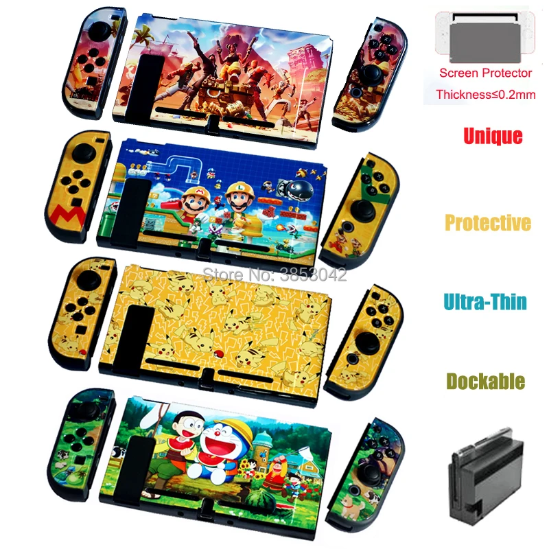 

20 Sets Plastic Protective Housing Shell hard Case Cover For Nintend Switch Game Console Protector