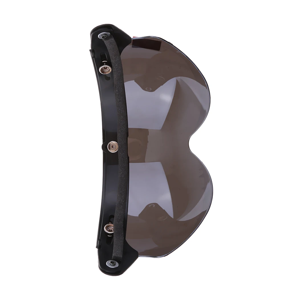 Replacement Motorcycle Bike Mirror Lens Shield Visor 3/4 Open Face for Universal Motorcycle Helmet