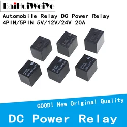 Relais de puissance cc T74, 4 broches, 5 broches, 5 pièces, SRA 05VDC AL, SRA 12VDC AL, SRA 24VDC AL, SRA 05VDC CL, SRA 12VDC CL, SRA 24VDC CL, Automobile 