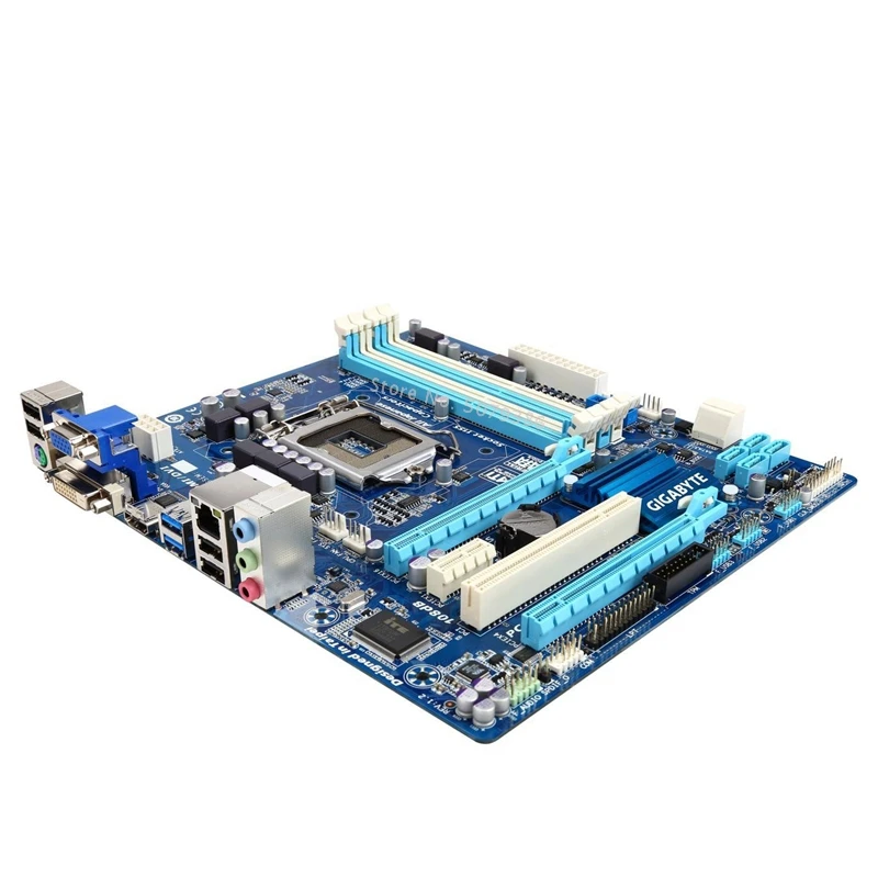 GIGABYTE GA-H77M-D3H LGA 1155 Intel H77 HDMI SATA 6GB/S USB 3.0 Micro ATX Intel Motherboard Original Desktop Used Mainboard