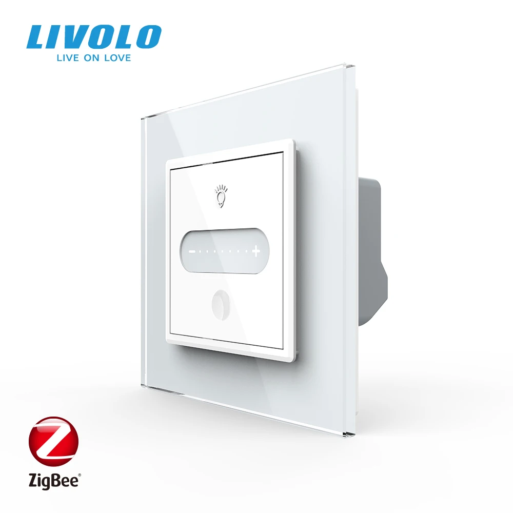 Умный сенсорный диммер LIVOLO Wi-Fi слайд европейского стандарта 2 способа