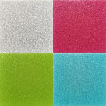 

30x30cm 3D DIY Waterproof PE Foam Anti-crash Self-adhesive Wall Sticker