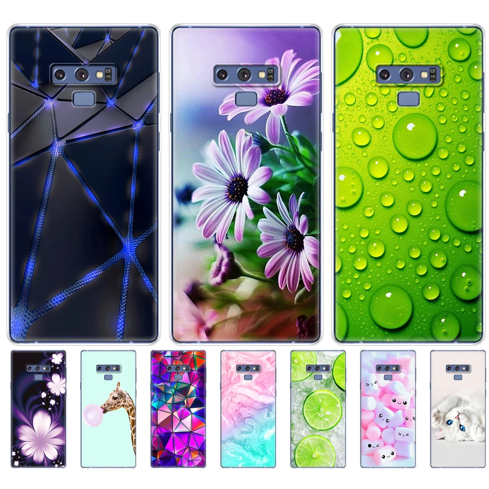 Per Samsung Galaxy Note Copertura Della Cassa Del Silicone Per Samsung Galaxy Note 9 9 Copertura Di Caso Di Tpu Funda Per La Nota Di Samsung Cassa Del