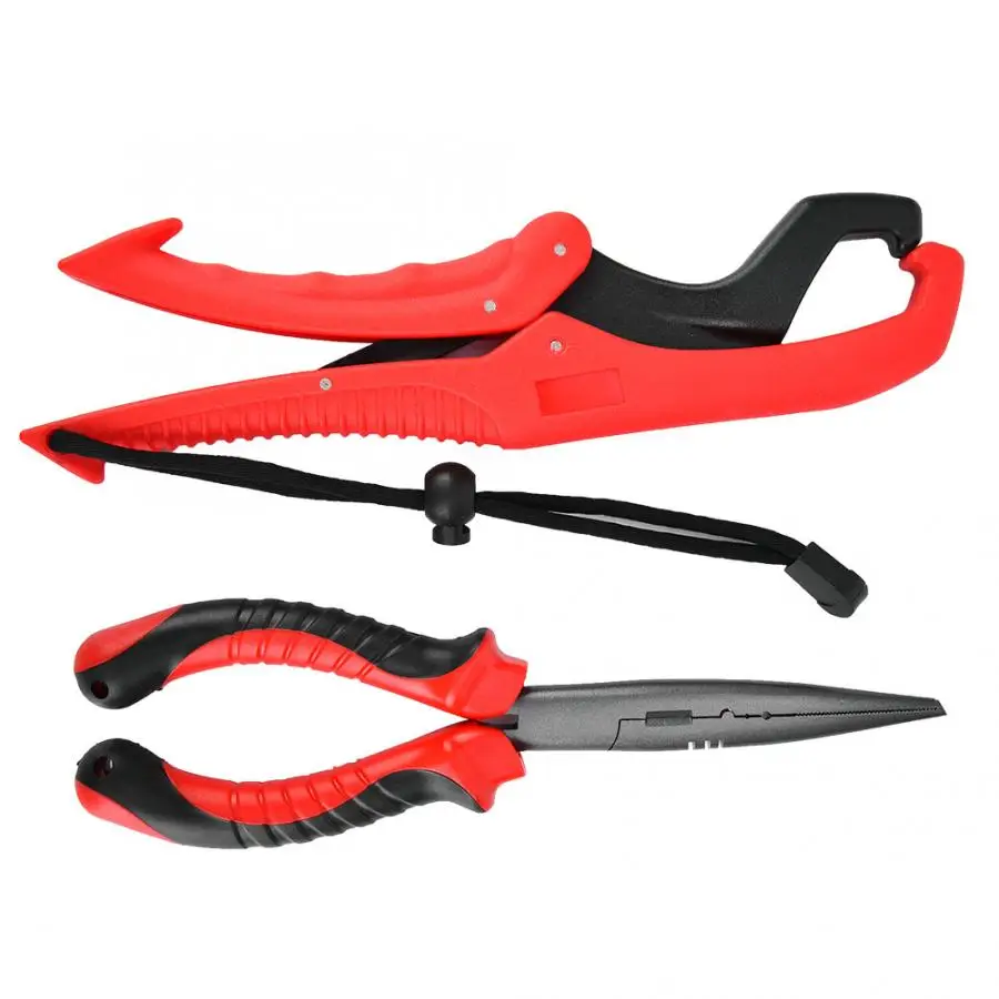 

Fishing Pliers Long Nose Floating Fish Gripper Hook Remover Freshwater SaltwaterFishing Tools Outdoor Fishing Accessories