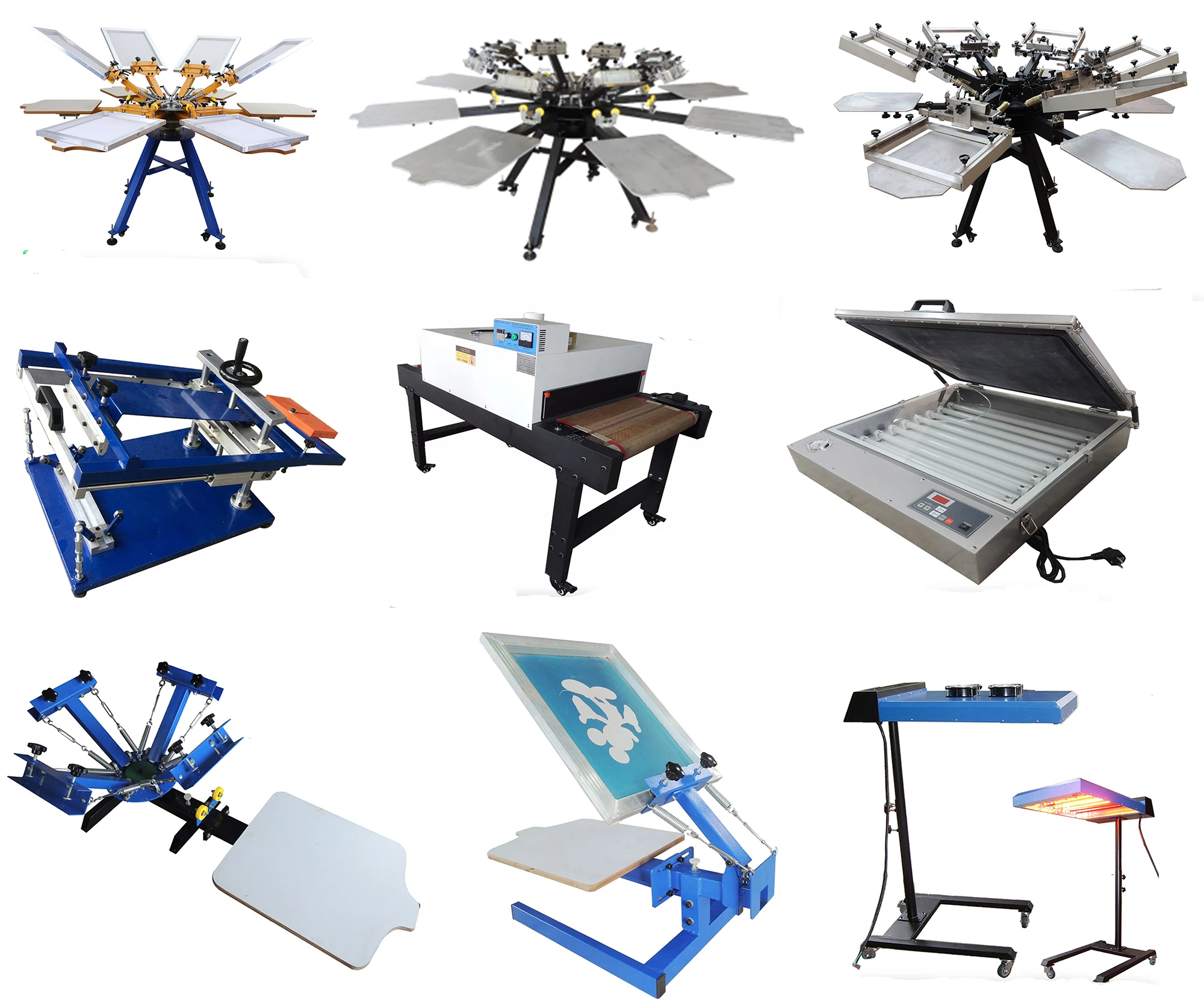 MD5060 Screen Printing Exposure Unit covering size 500*600MM UV Vacuum Exposure Unit