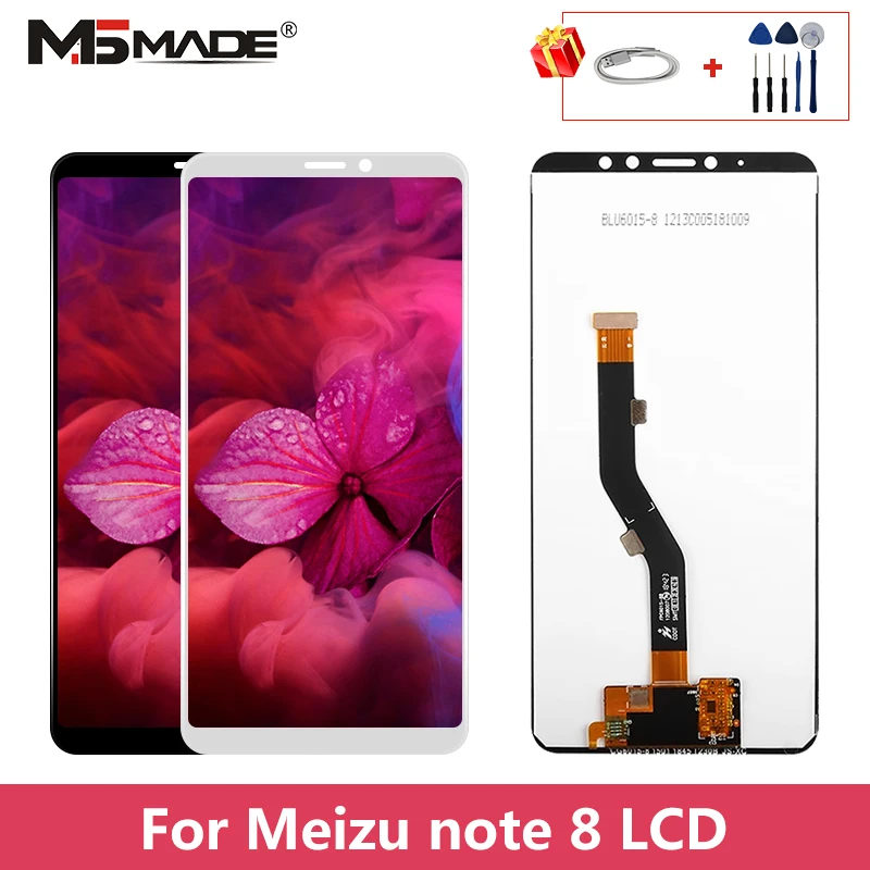 

For 6.0" Meizu Note 8 M822H LCD Screen Display Touch Panel Digitizer Screen For Meizu Note 8 Frame Display Lcd