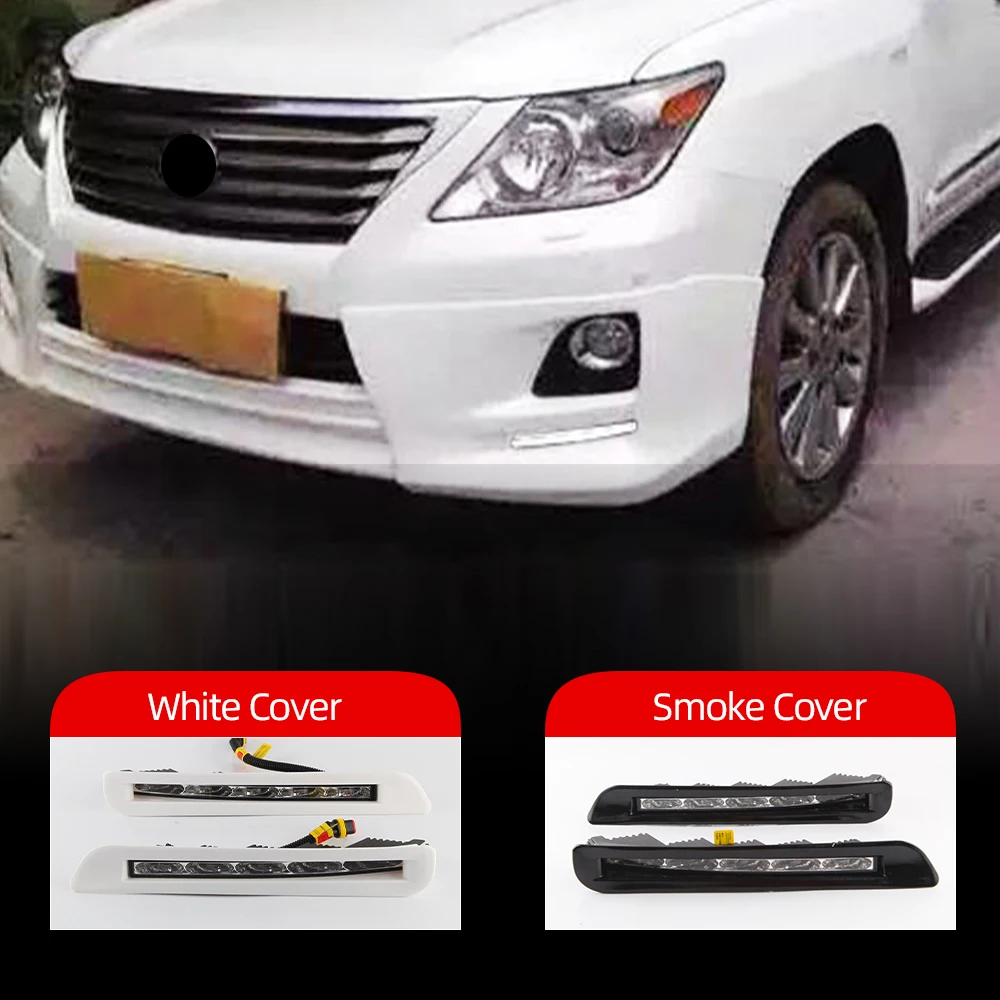 Car Flashing 2pcs Led Daytime Running Light For Lexus Lx570 2011 Car