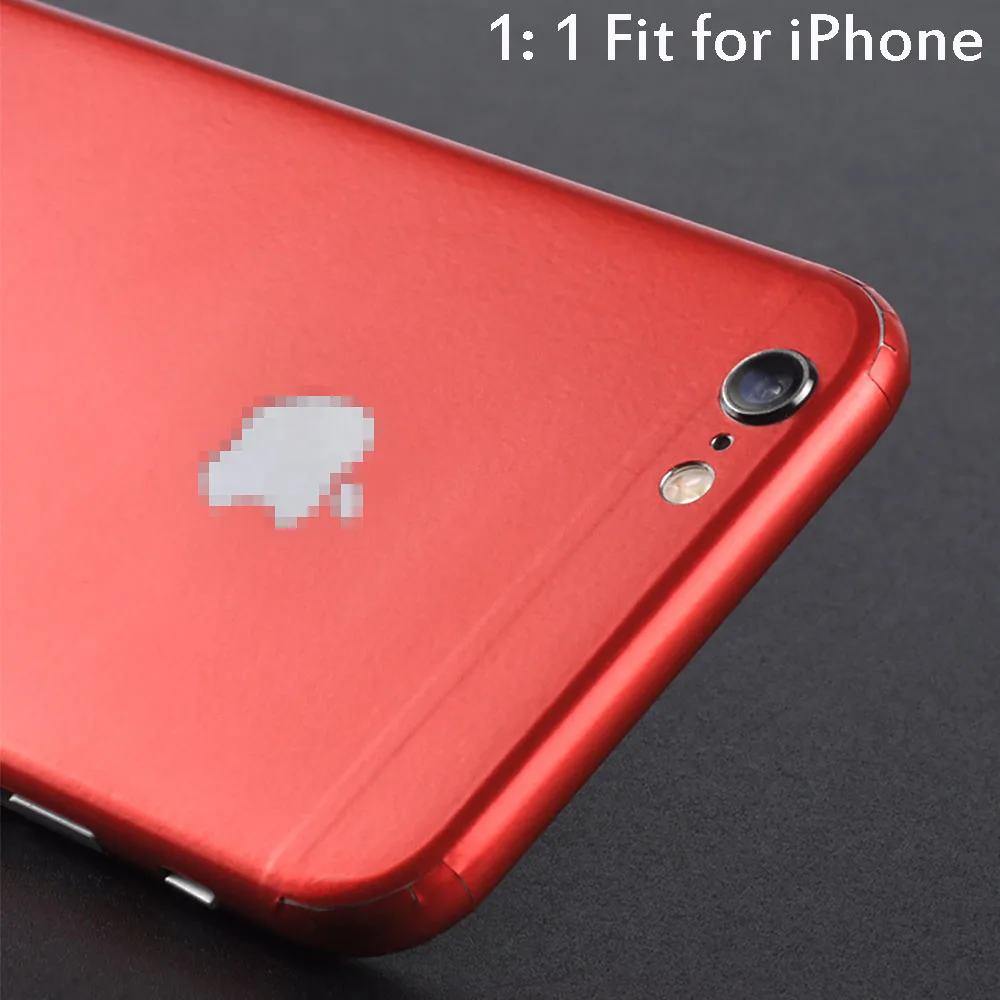 Новая красочная пленка для Apple iPhone 7 XS, мобильный телефон 5S, 6S Plus, 7, 8 Plus, X, полное покрытие, 7 Plus, мягкая задняя пленка, чехол, Fundas