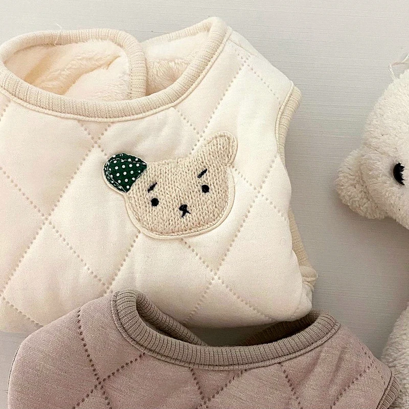 Puppy Coat for Autumn and Winter Padded Pet Cotton-padded Coat Solid Color Dog Clothes Warm Pet Dog Cotton-Padded Jacket