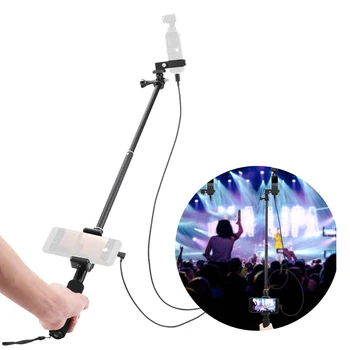 

4Pcs/Set Selfie Stick Handheld Gimbal Stabilizer Cable for Type-c Phone Phone Clip Module Extension Pole for DJI OSMO Pocket