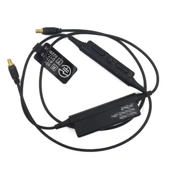 

Bluetooth Earphone A2DC Cable for ATH-LS50 LS70 CKS1100 CKR90 CKR100 Headphones Microphone Volume Control qyh