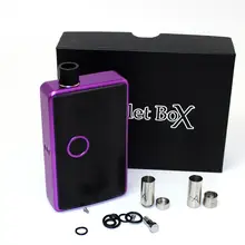 SXK заготовка коробка V4 60 Вт мод комплект с DNA 60 чип USB порт rev.4 устройство фиолетовый цвет с катушки Nautilus адаптер 6,5 мл емкость