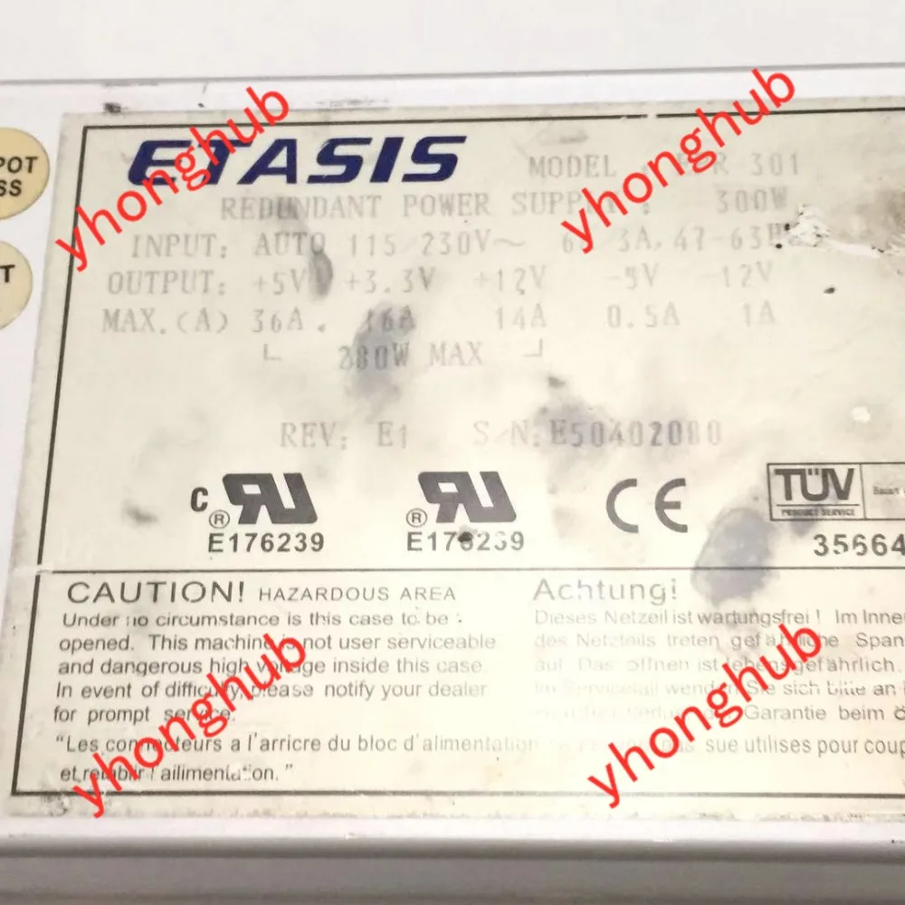 Emacro для ETASIS EPR-301, серверный источник питания 300 Вт, блок питания для компьютера