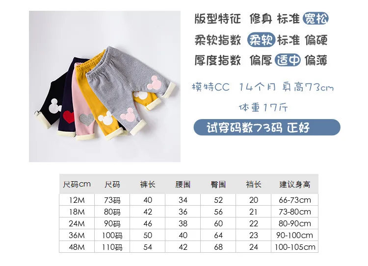 Winter Children New Style Brushed And Thick Double File Large Harem Pants Crawler Manufacturers CHILDREN'S Cotton Trousers