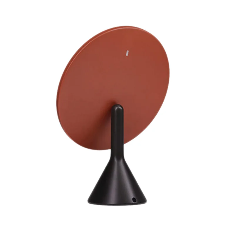 

Light Control Vanity Mirror Portable with LED Rotating Makeup Magnifying Glass Home Desktop Bathroom Travel