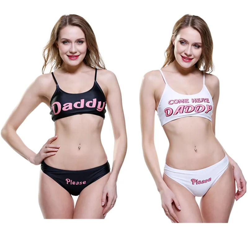 Модный Топ без рукавов с надписью COME HERE DADDY летний укороченный Harajuku Kawaii Feminino и