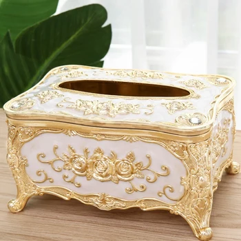 

TOP!-Acrylic Tissue Box Universal Paper Rack Office Table Accessories Home Office KTV Hotel Car Case Holder