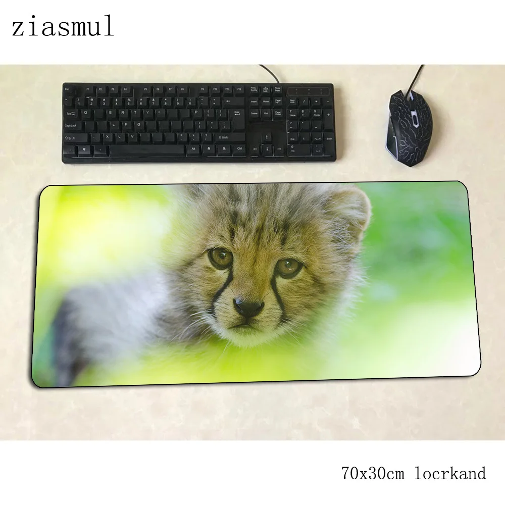 Cheetah коврик для мыши с принтом геймер властный 70x30 см игровой коврик для мыши notbook коврик милый коврик для игры красивые геймерские коврики геймпад