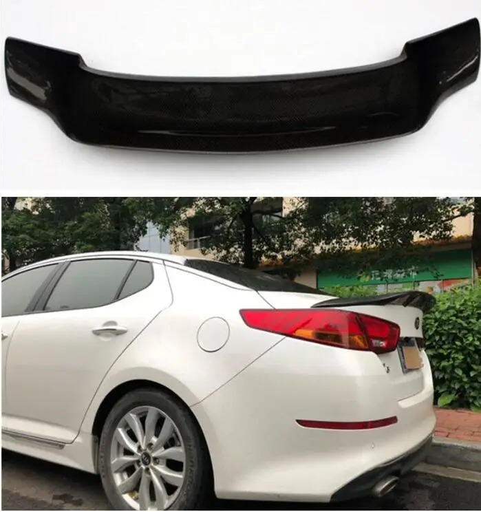 High Quality CARBON FIBER & ABS REAR WING TRUNK LIP SPOILER FOR Kia K5