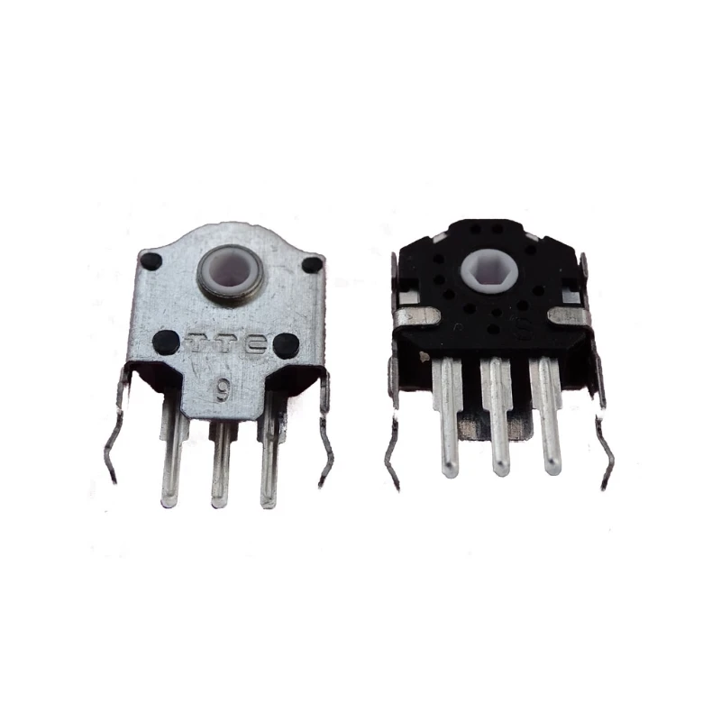

2Pcs TTC 9mm White Core Mouse Encoder Mouse Wheel Decoder 24 Million Lifetime