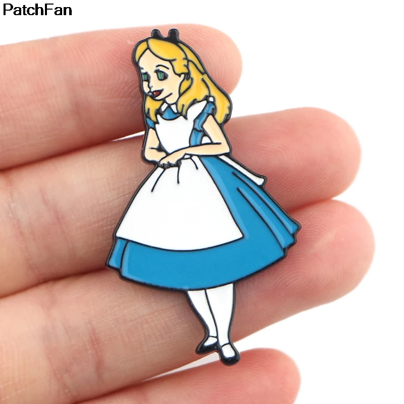 A2609 Patchfan модные популярные забавные очаровательные милые Мультяшные булавки для детей, мужчин, женщин, броши, аксессуары для одежды, ювелирные изделия, значки
