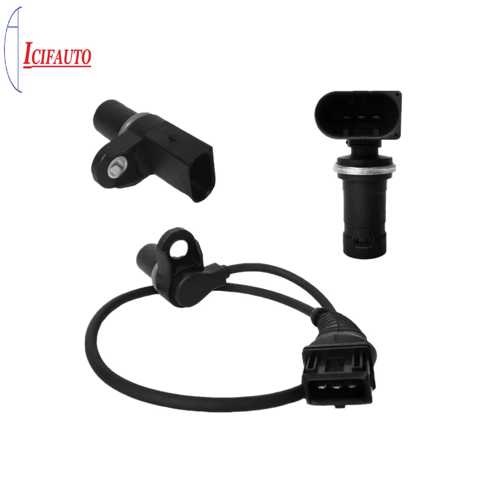NEW INTAKE + EXHAUST CAM CAMSHAFT + CRANK POSITION SENSORS FOR BMW E46
