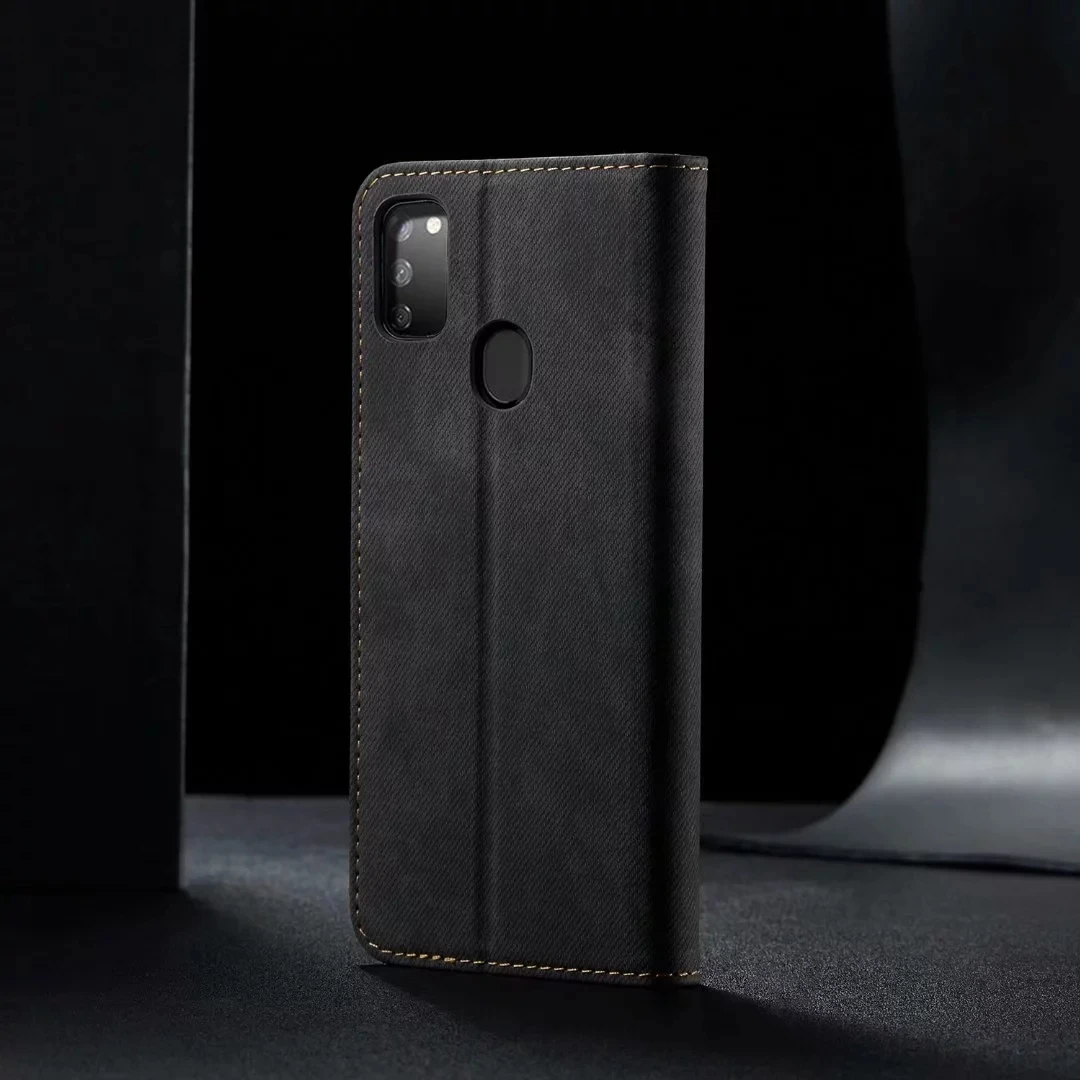 Флип Чехол Для samsung Galaxy S11 плюс S10 плюс S10 5G M30S A50S A30S A50 A70 A30 A20 из искусственной кожи джинсы Чехол-книжка для телефона чехол Чехол