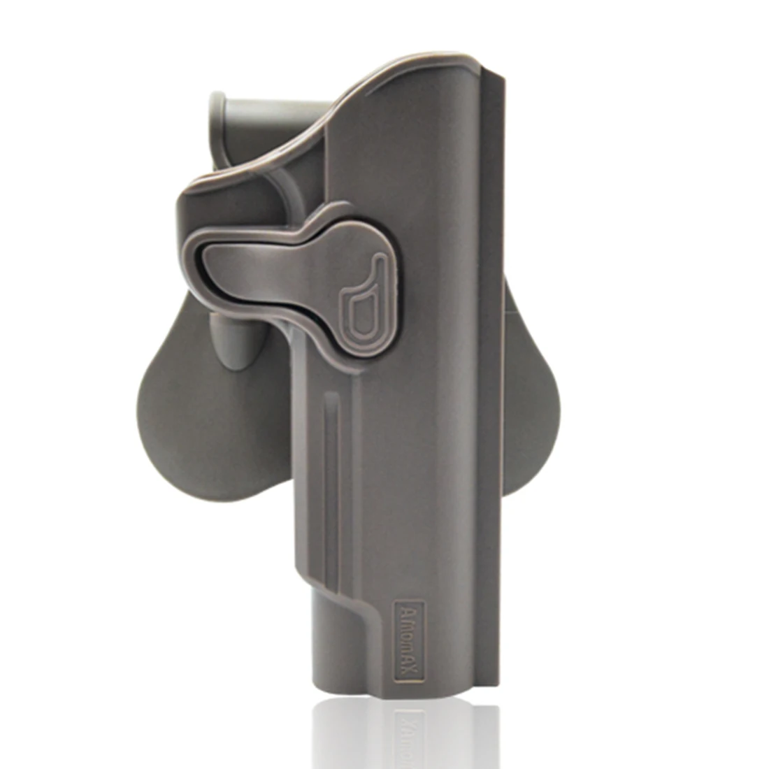 Amomax Регулируемая тактическая кобура для серии Tokyo Marui/WE/KJW/KSC/KWA 1911-правый загар(стандарт только с поясной пластиной