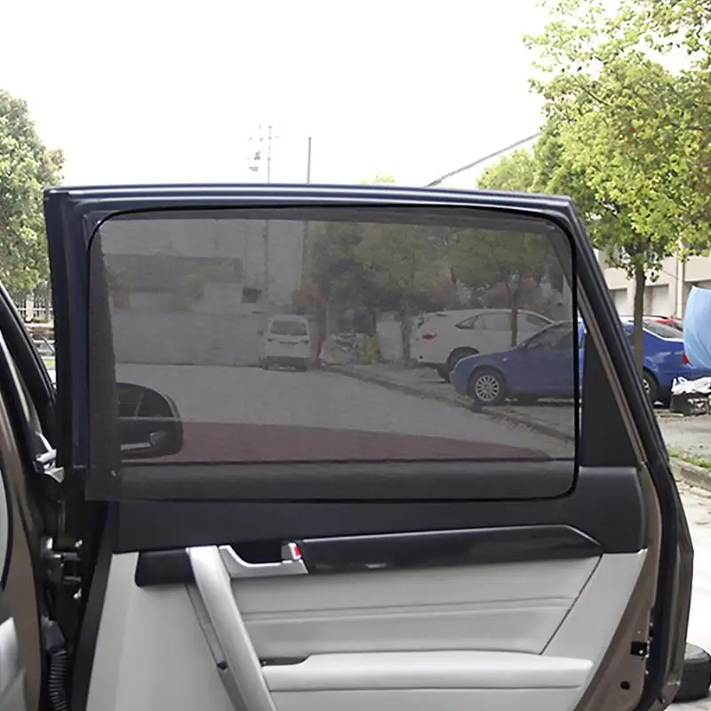 Магнитное боковое окно автомобиля солнцезащитный козырек УФ защита автомобиля занавеска сетка на окно Авто Окно Солнцезащитный козырек щит Солнцезащитная пленка