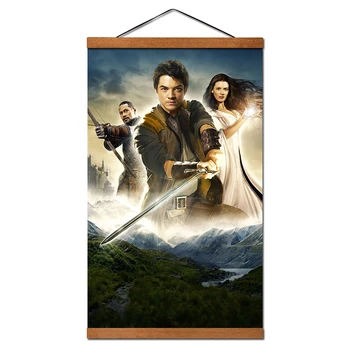 

Legend of the Seeker Wall Art Posters and Prints Hanging Scroll Canvas Painting With Solid Wood Ready to Hang