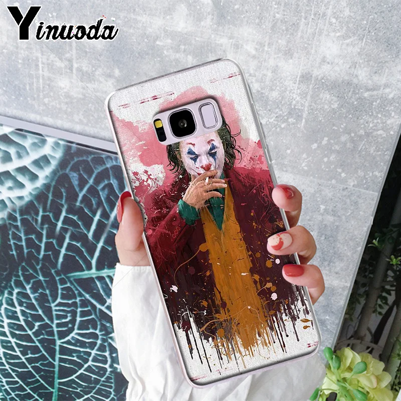 A2 Yinuoda Джокер кино аксессуары для телефона чехол для samsung S9 S9 плюс S10 S6 S6edge S10plus S7 S7edge S8 S8plus - Цвет: A2